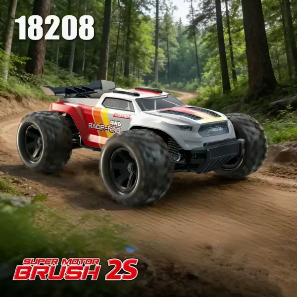 18208 1:18 High-Speed Rechargeable RC Off-Road Truck