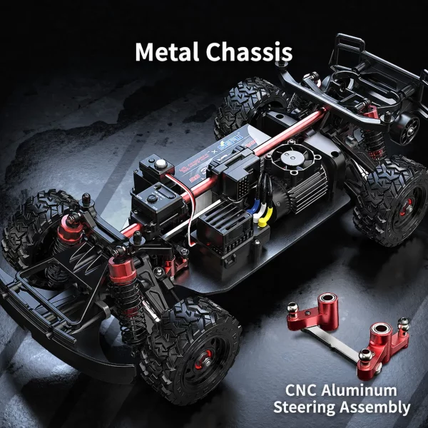 1:14 High-Speed 4WD Brushless Short Course Off-Road Racing RC Truck