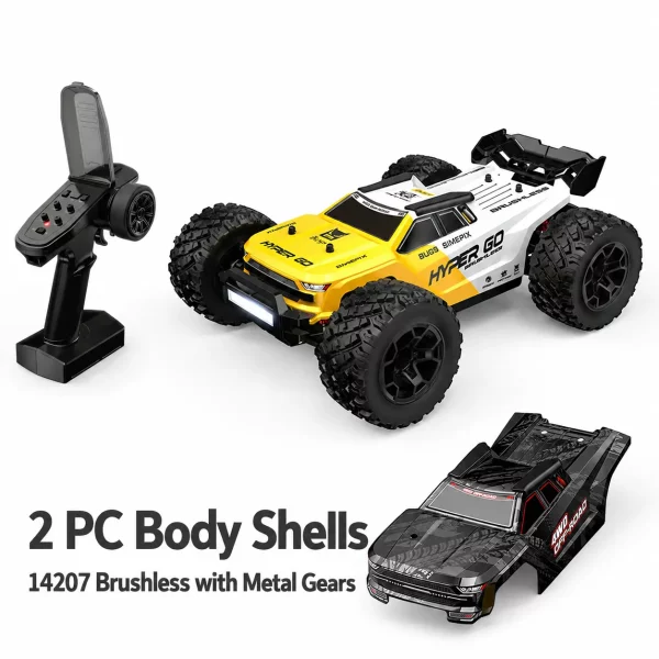 1:14 High-Speed 4WD Brushless Short Course Off-Road Racing RC Truck