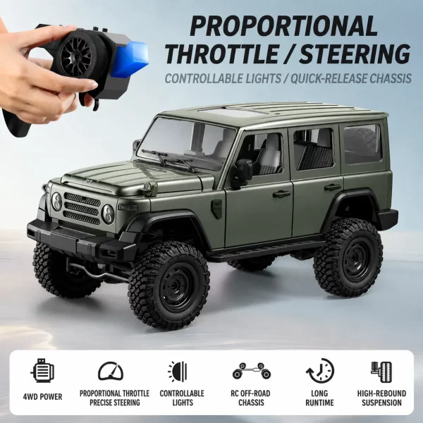 MN212 BJ212 4WD RC Rock Crawler