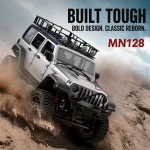 MN128 Jeep Wrangler 1:12 4WD Proportional RC Crawler
