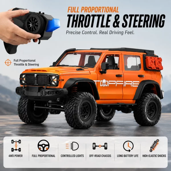 MN300 1:12 TANK 300 4WD Scale Off-Road Remote Control SUV