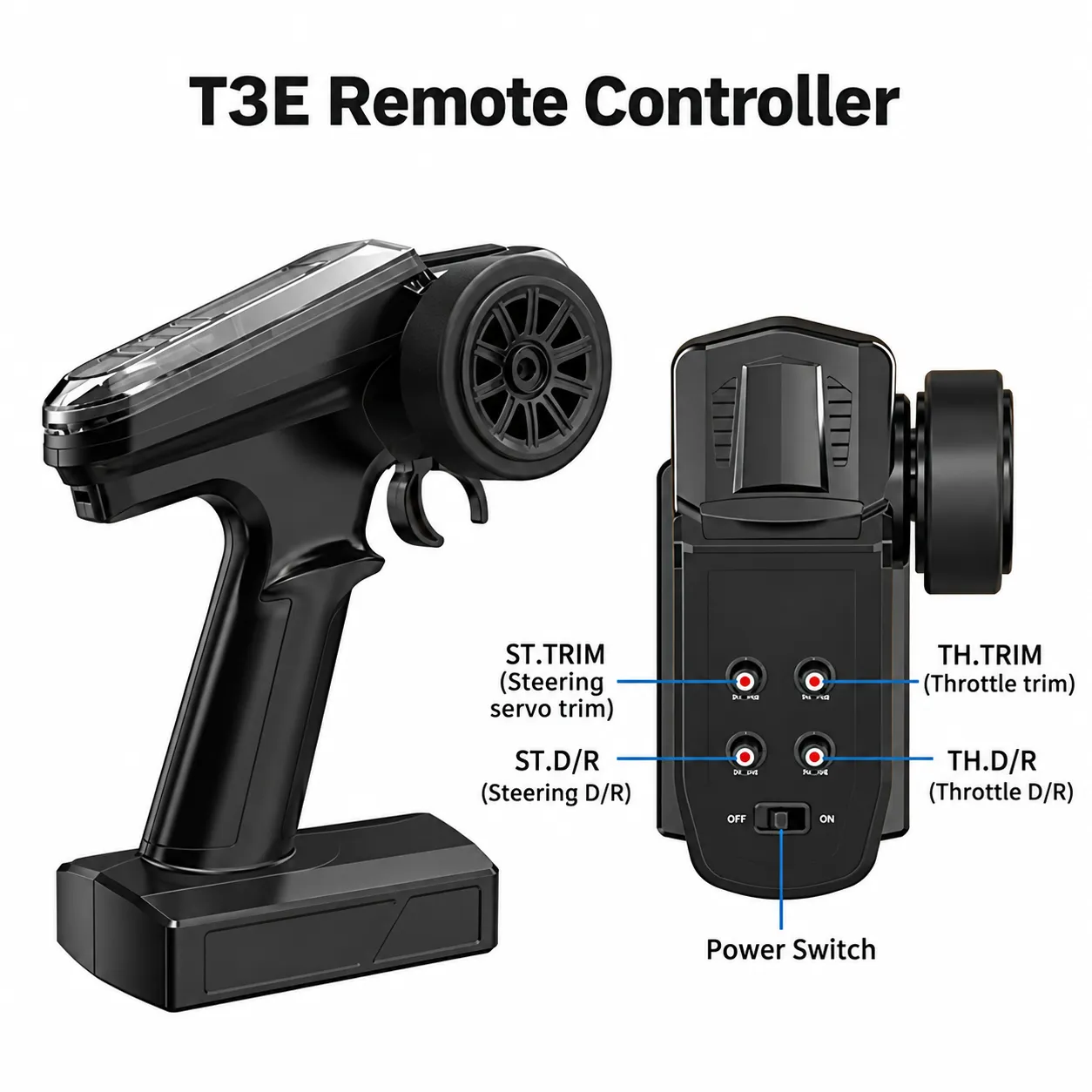18208 1:18 High-Speed Rechargeable RC Off-Road Truck