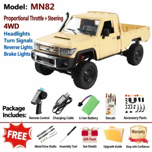 MN82 RC Upgrade Parts for Tank 300 / Wrangler 1:28 4WD Off-Road Rock Crawler