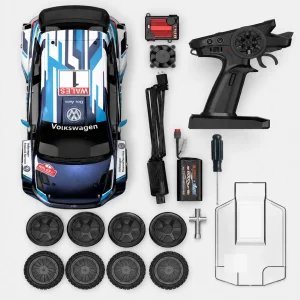 Citroën C3 & Volkswagen Polo WRC Rally Car High-Speed Brushless RC Rally Car – Drift & On-Road Racing Car