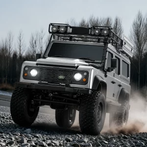 Land Rover Defender 4WD High-Power Full-Proportional RC Rock Crawler Off-Road Model Car