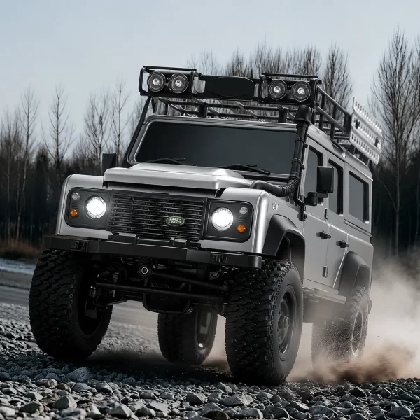 Land Rover Defender 4WD High-Power Full-Proportional RC Rock Crawler Off-Road Model Car