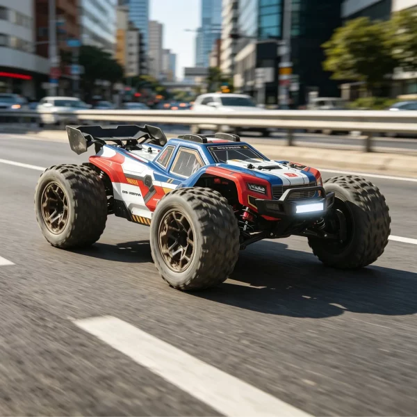 HYPER GO 4WD High-Speed Brushless Off-Road RC Monster Truck for Boys