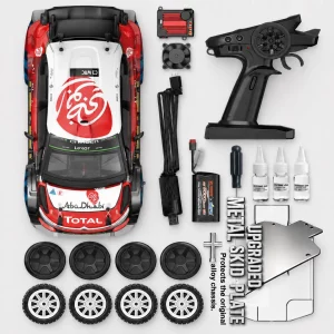 Citroën C3 & Volkswagen Polo WRC Rally Car High-Speed Brushless RC Rally Car – Drift & On-Road Racing Car