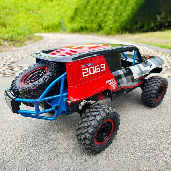 H12P Ford Bronco Brushless RC Rock Crawler – Alloy 4WD Off-Road RC Truck
