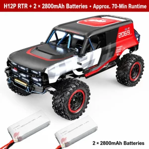 H12Y+ Sensored Brushless 4WD Full-Proportional RC Rock Crawler